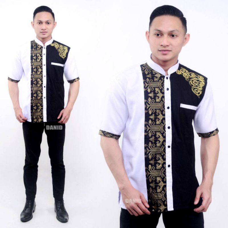 Baju muslim pria koko fashion pria pakaian muslim Quraish