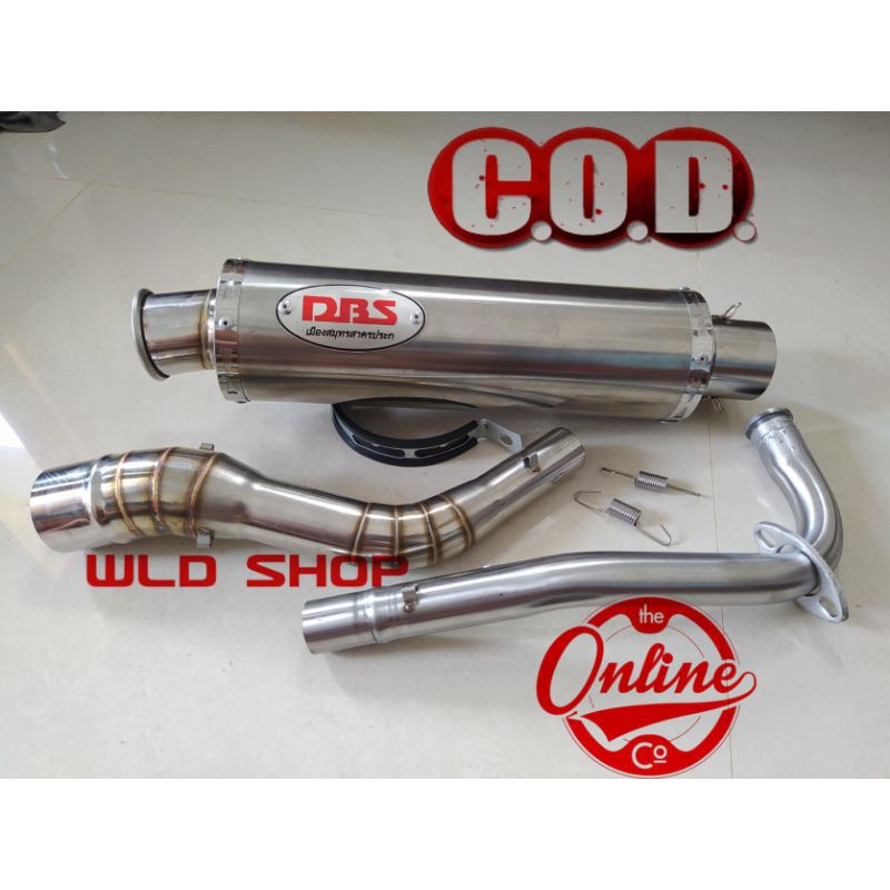 Knalpot DBS THAILAND MERAH MIO VARIO MIO J M3 BEAT XRIDE SCOOPY MIO SPORTI SOUL GT GENIO PCX AEROX N