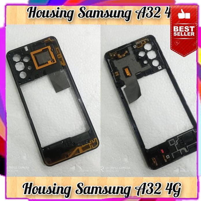Housing Samsung A32 4G Bazel Casing Rangka Casing Samsung A32 4G