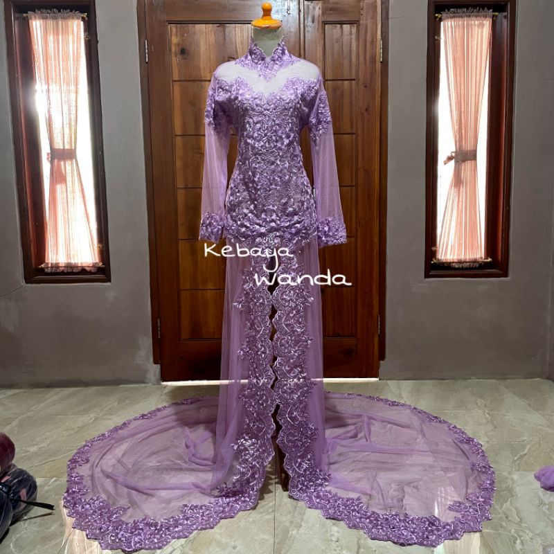 Gaun Pengantin / Gaun Pengantin Mewah / Kebaya Akad Nikah / Gaun Akad Nikah Terbaru / Baju Pengantin Murah / Kebaya Akad Kekinian
