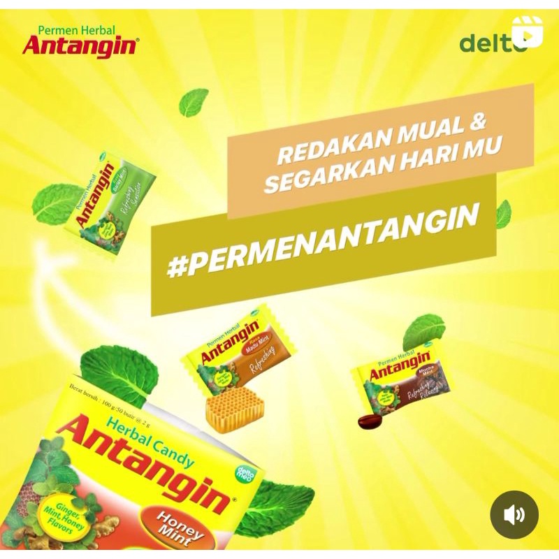 Permen Antangin Toples isi 150 butir Aneka Rasa