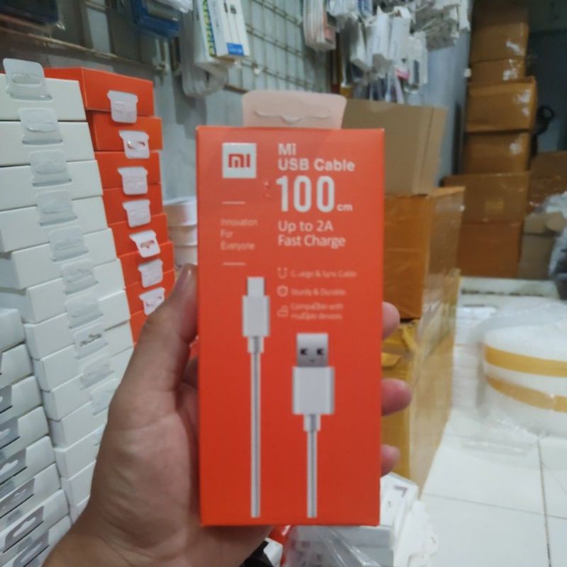 KABEL DATA XIAOMI Mi4C Mi5 ORIGINAL 100% USB TYPE C