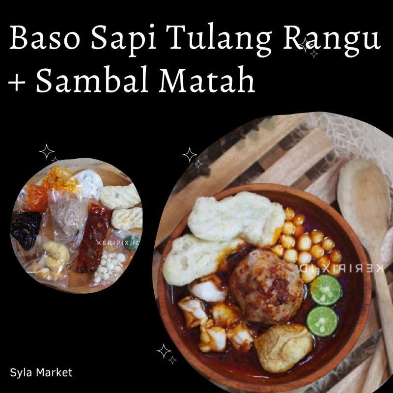 

Baso Sapi Tulang Rangu/ Baci/ Bakso/ Jajanan Viral/ Jajanan Lada/ Pedas