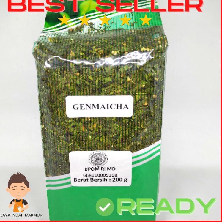 

E87 Genmaicha Tea 200 gr | Teh Hijau Khas Jepang PALING DIMINATI ゛