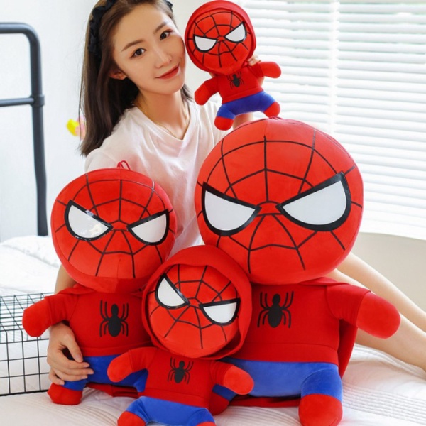 

Dijual Boneka Spiderman Pakai Baju Topi Bahan Plush - 23cm Berkualitas