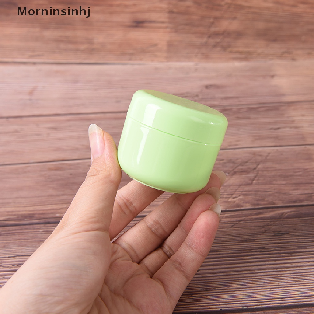 Mornin 1pc Botol Isi Ulang Kosong makeup jar pot travel Wadah Kosmetik Krim Wajah id