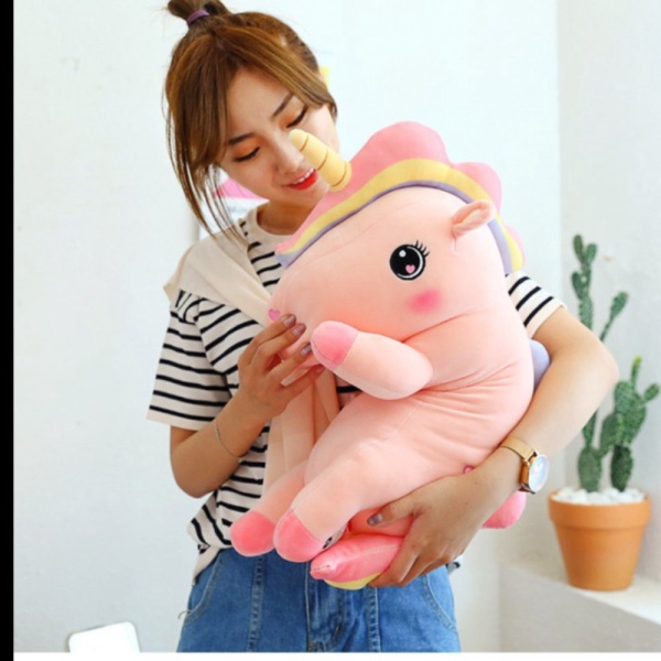 

Jual Boneka Unicorn Tanduk Kuning Bahan Plush - 65cm Putih Murah