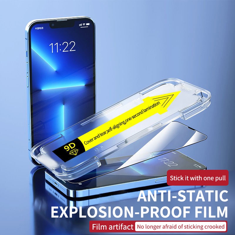 Screen Protection HD Privasi Film Layar Untuk iPhone 14 Pro Max Plus 13 12 11 Pro Max X/Xs Max XR Lubang Debu Firm Film Perlindungan Telepon Privasi Film Cahaya Hijau