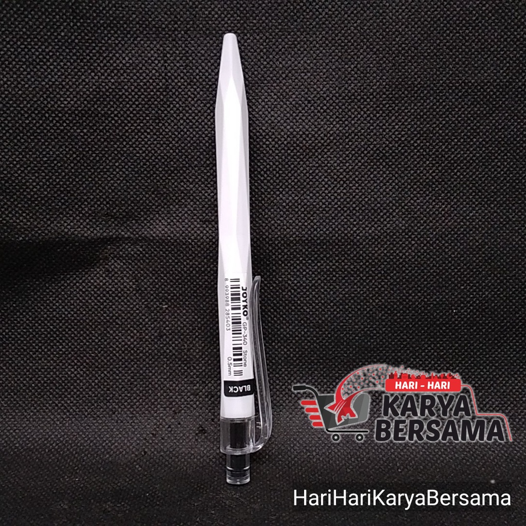 

JOYKO GEL PEN STONE GP-340 BLACK 0.5MM 1'S - WARNA RANDOM