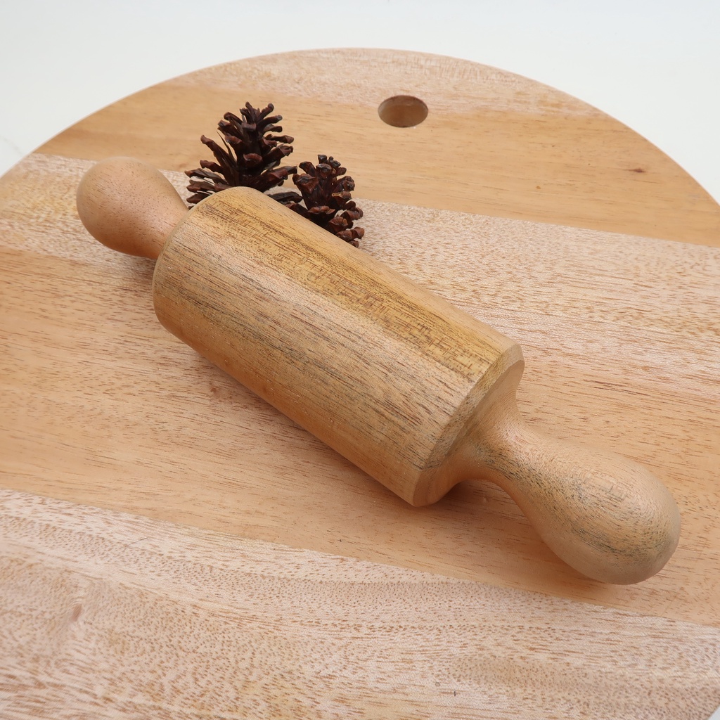 Rolling Pin Kayu Penggiling Adonan Baking Accessories Penggilas Playdough