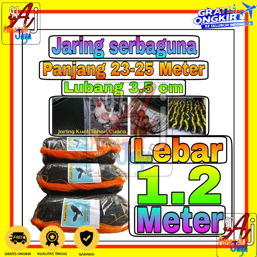 Jaring Ayam 1,2 Meter Jaring Pagar Ayam Kandang jaring tanaman jaring kandang hewan jaring serbaguna