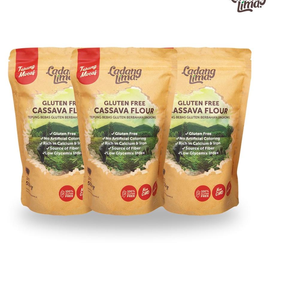 

❄ 3pcs - Tepung Sigkong 500gr Ladang Lima ➥