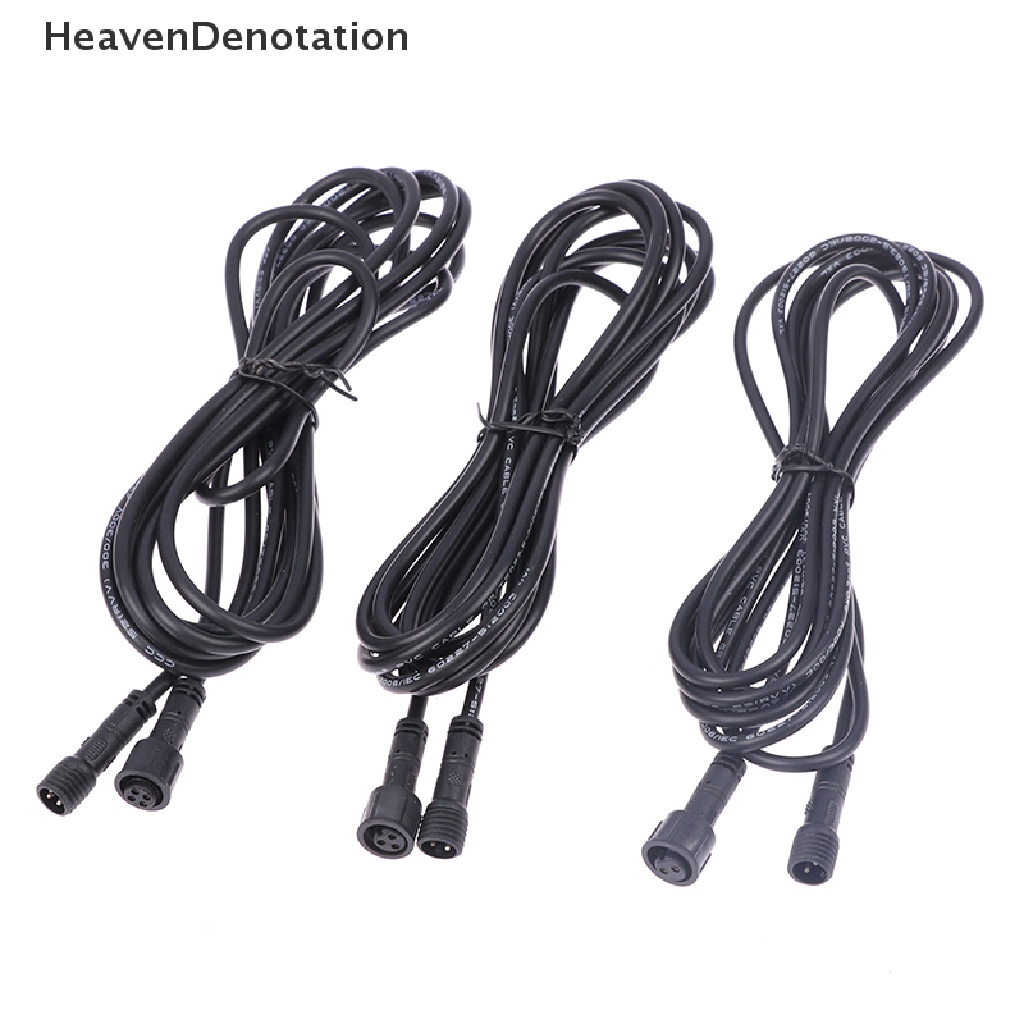 [HeavenDenotation] Lampu Spike 22AWG Untuk Lampu Sorot Tenaga Surya Kabel Ekstensi Cord Anti Air HDV