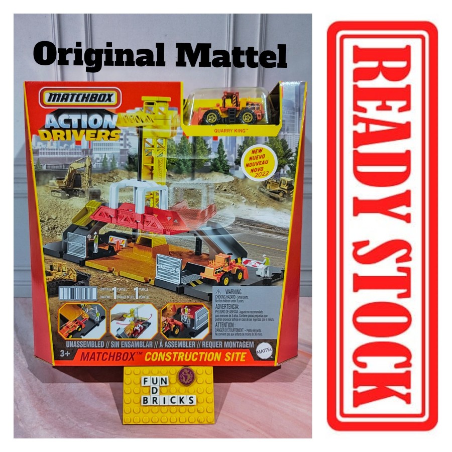 Matchbox Construction Site Diecast Track