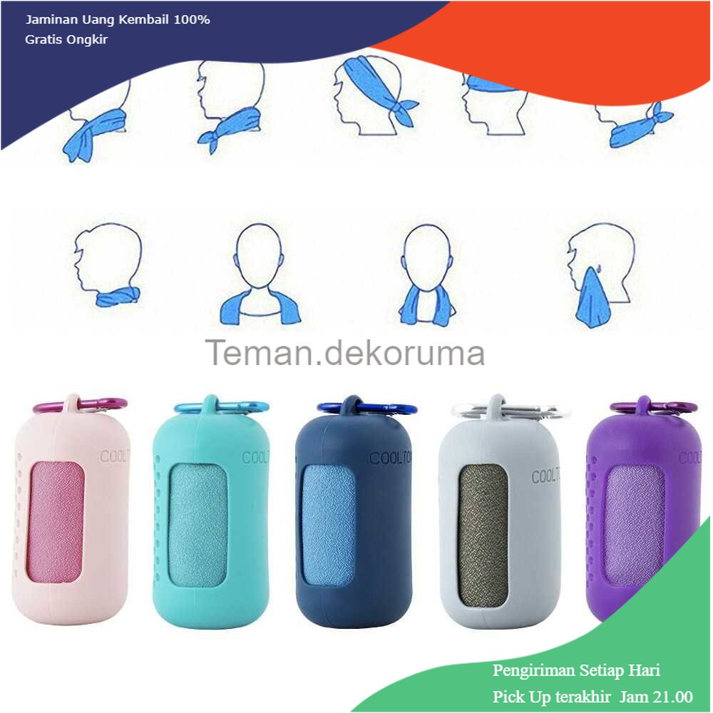 TD-KMN COOL TOWEL Handuk Travel Ice Cold Quick Dry - LA429