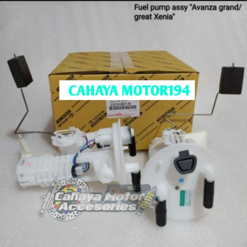 FUEL PUMP ASSY KOMPLIT SARINGAN BENSIN TOYOTA AVANZA GRAND / GREAT / XENIA 2014 23210-BZ130 ORIGINAL
