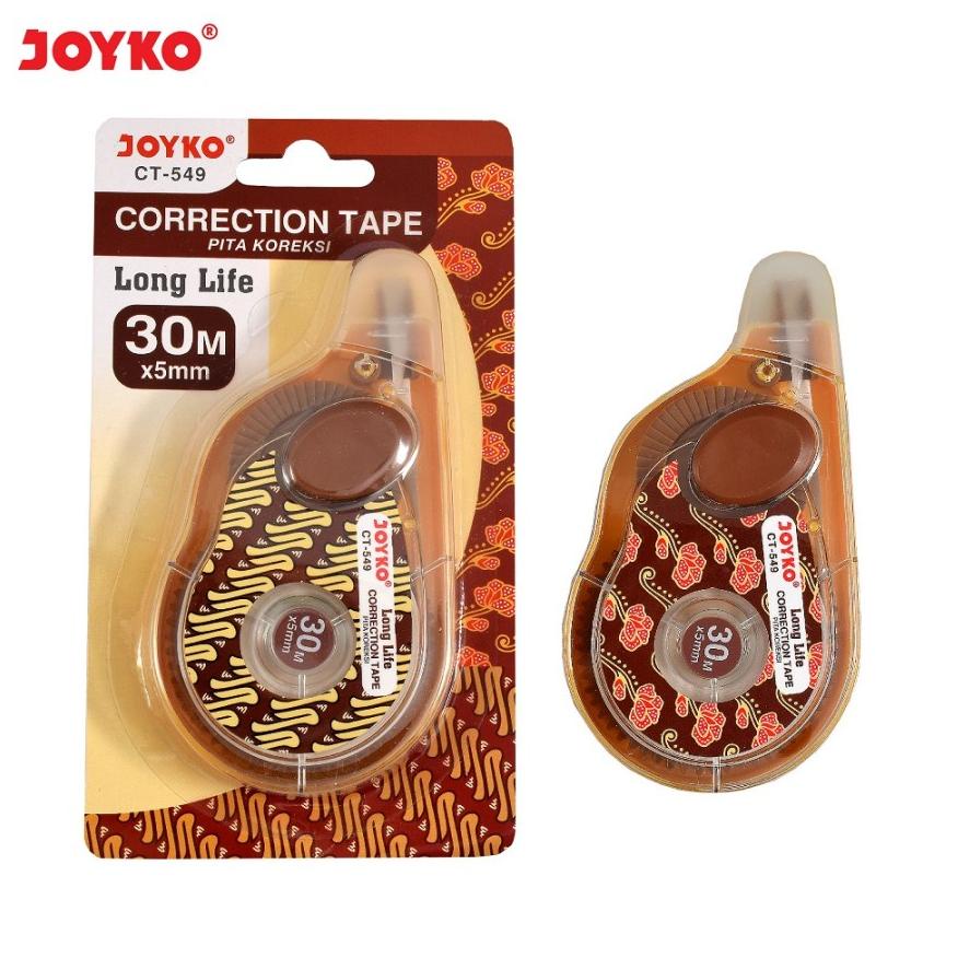 

E86 Tip Ex Joyko CT-549/ CT-549Joyko Correction Tape RESTOCK ㊪