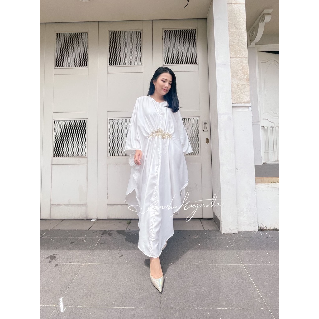 [VM] - Kaftan Bordir Wanita // Dress Muslim satin / Kaftan busui 812#  Mydress_collection