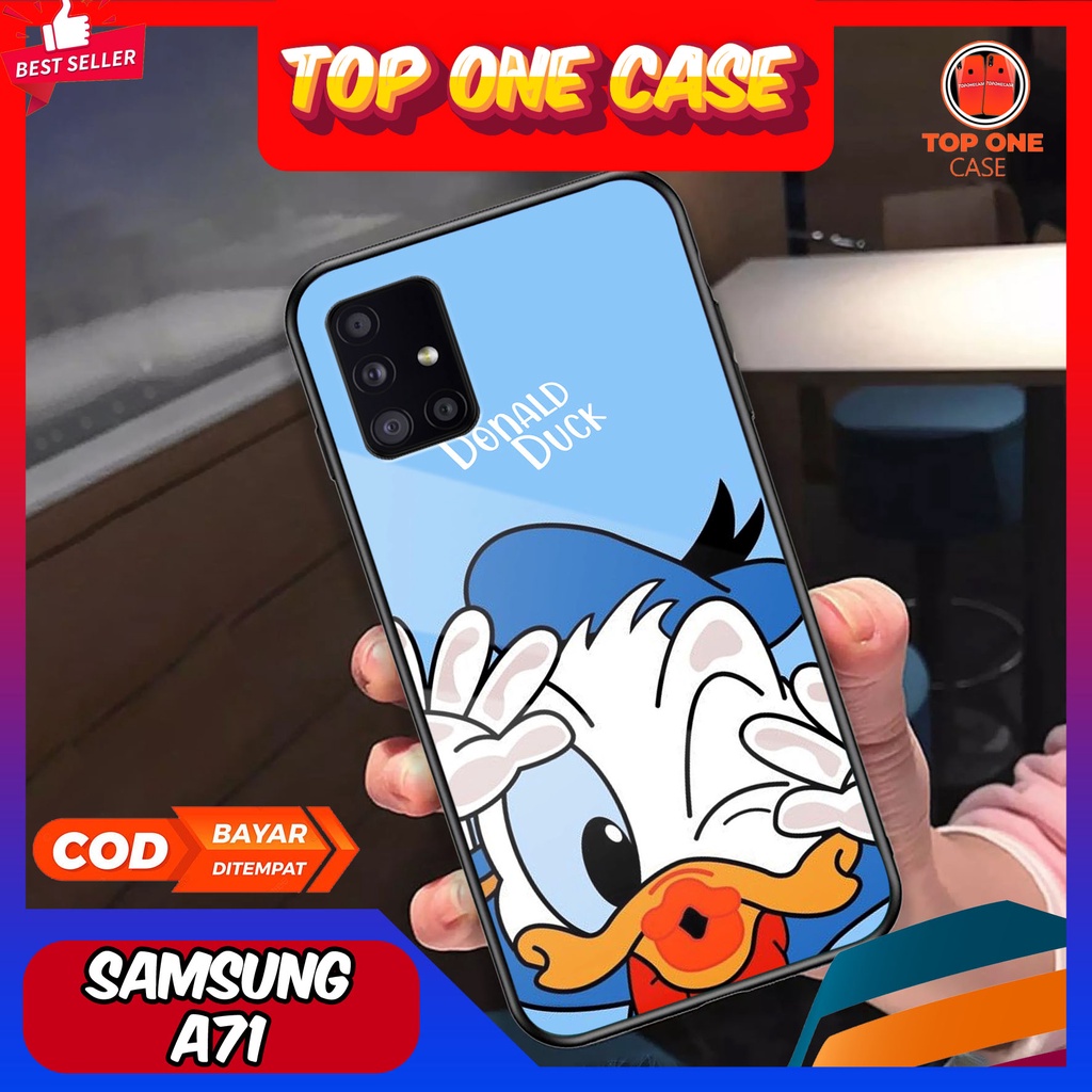Case SAMSUNG A71 - Casing SAMSUNG A71 Terbaru 2022 TOP ONE CASE [ DSNY ] Silikon SAMSUNG A71 -  Case