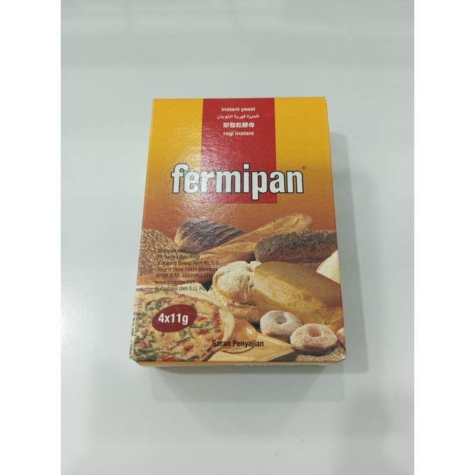 

Fermipan Ragi Kering Instant 11 Gram Ecer / Sachet