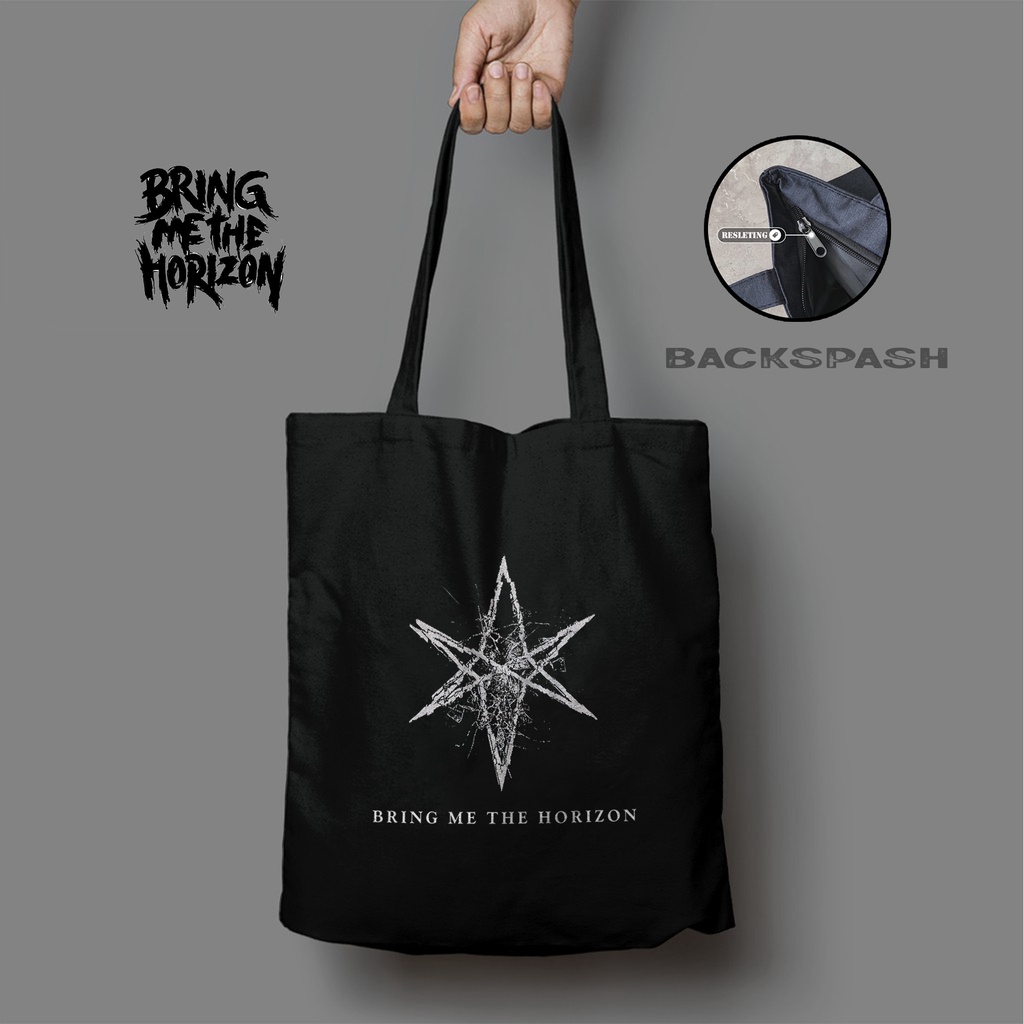 Totebag Tas Band Bring Me The Horizon BMTH Pria Wanita - BRING ME THE HORIZON