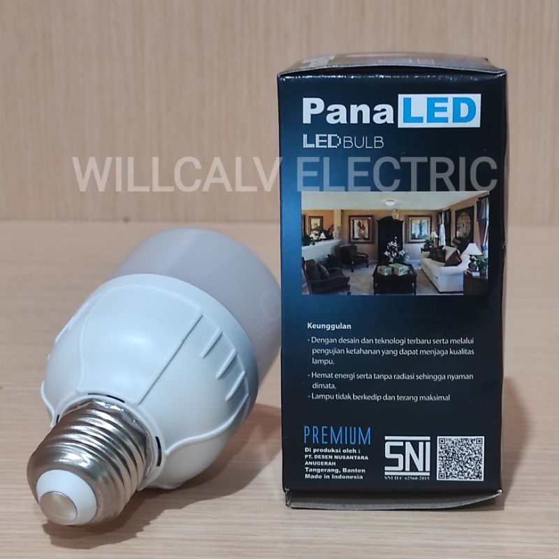 Paket 10 pc Lampu led PANALED by LUBY 10W cahaya putih E27 / Lampu led kapsul 10w cahaya putih E27