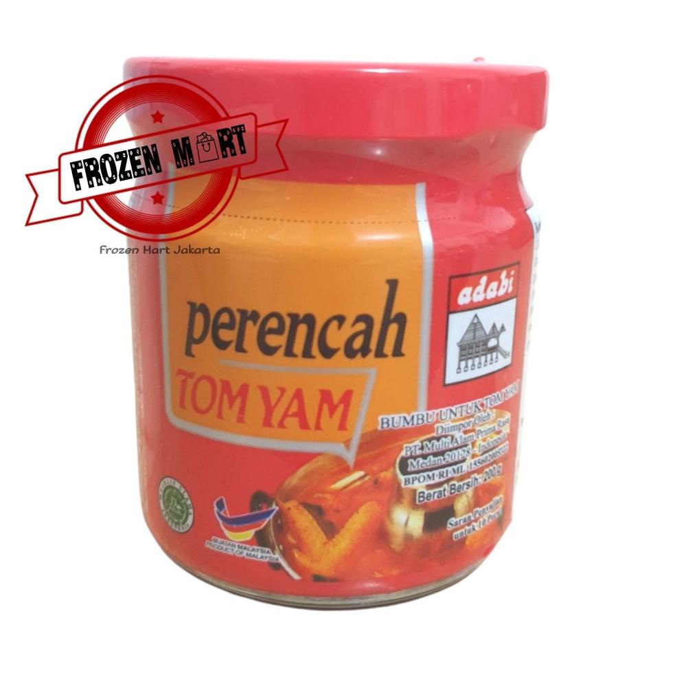 

[Miliki] ADABI Perencah Tom Yam (Bumbu Untuk Tom Yam) 200 Gr AIB
