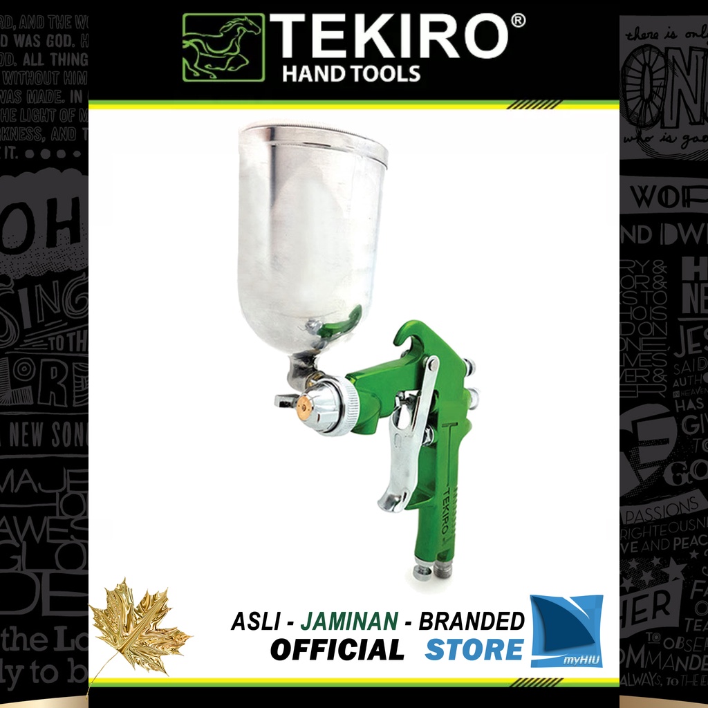 Pistol Semprotan Cat 0.75 ~ 1 liter Gagang Semprot Tabung Atas - Air Spray Gun Type FG TEKIRO