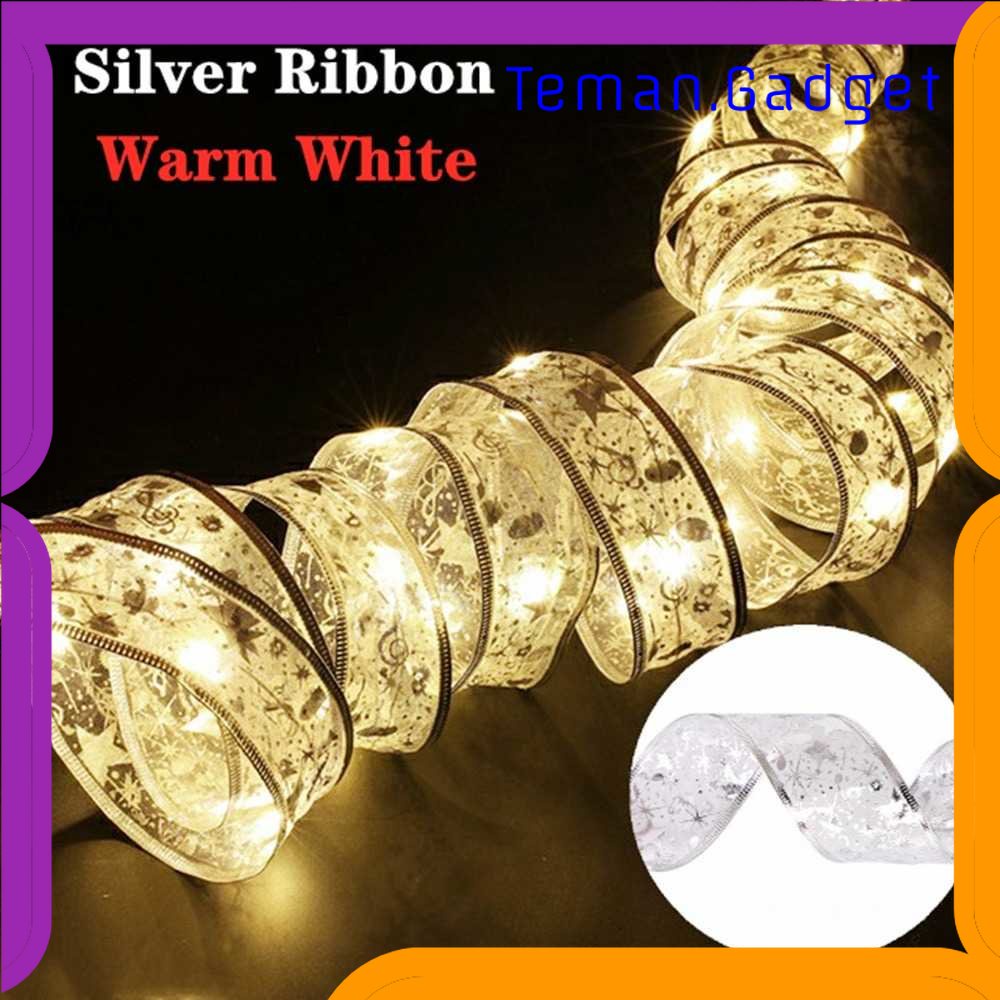 TG-LMP Partigos Lampu Hias String Lights Model Pita Natal 50 LED Warm White - AA562