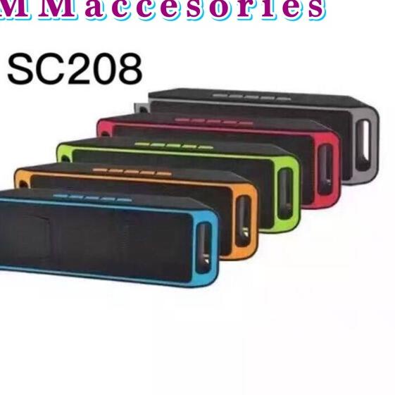 ➺ SPEAKER BLUETOOTH A2DP SC208 / SPEAKER STEREO MEGA BASS ➣
