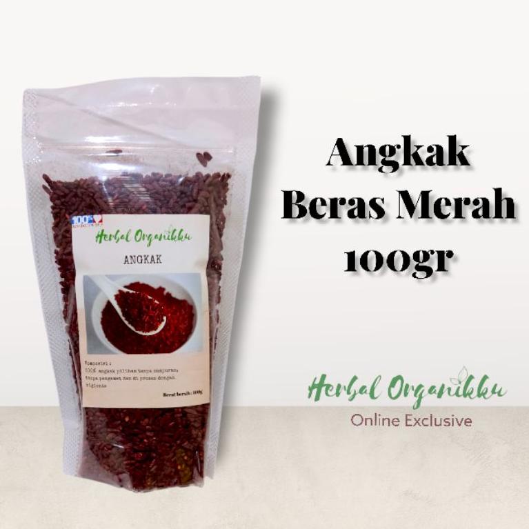 

H81 Angkak Beras Merah | Red Yeast Rice 100gr HARGA MURAH ㅼ
