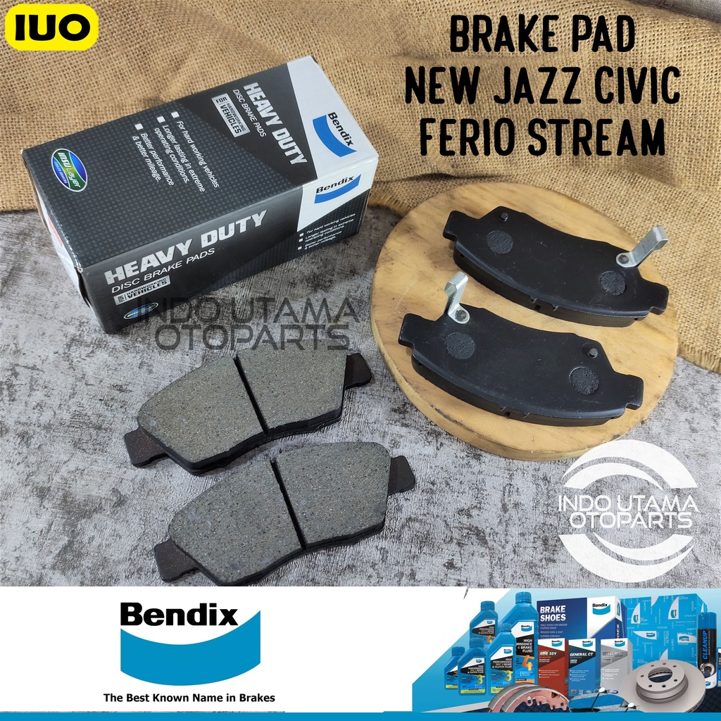 Brake Pad BENDIX New Jazz Civic Ferio Stream Kampas Rem BENDIX DB1286