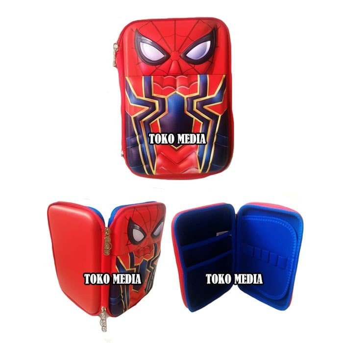 

BISA COD Kotak / Tempat Pensil Organizer Karakter Ala Smiggle SPIDERMAN
