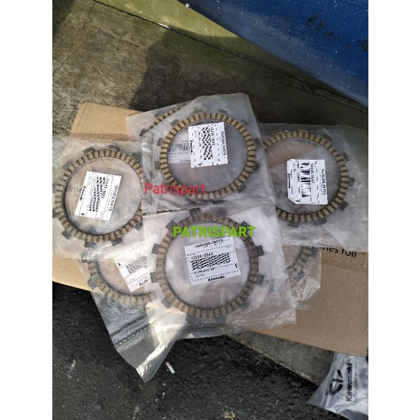 Kampas kopling plate clutch kampas klx250 KLX 250 D-Tracker 250 original kawasaki