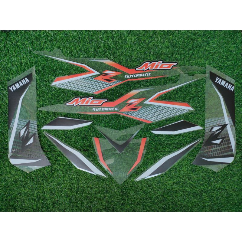 Striping Stiker Transparan Mio Soul Mx List Mio Soul Karburator