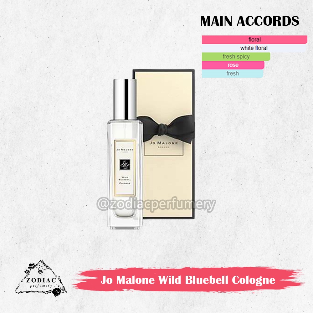 Jo Malone Wild Bluebell Cologne 30ml [100% Original]