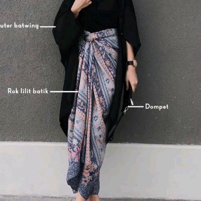 ✪ Rok lilit batik / rok lilit batik kain lilit murah / lilit batik modern ☏