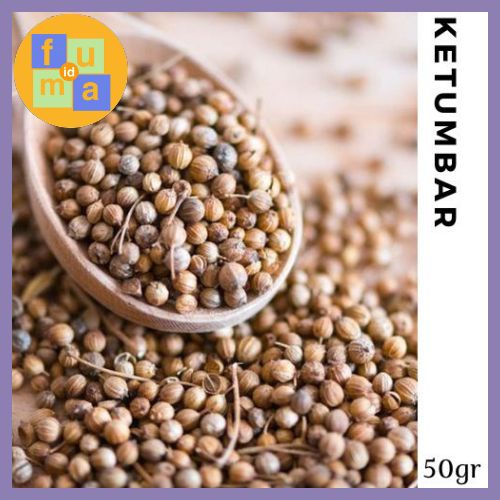 Ketumbar 50 gr /Ketumbar Asli Utuh / Ketumbar Butek Busem / Coriander / Rempah / PREMIUM QUALITY