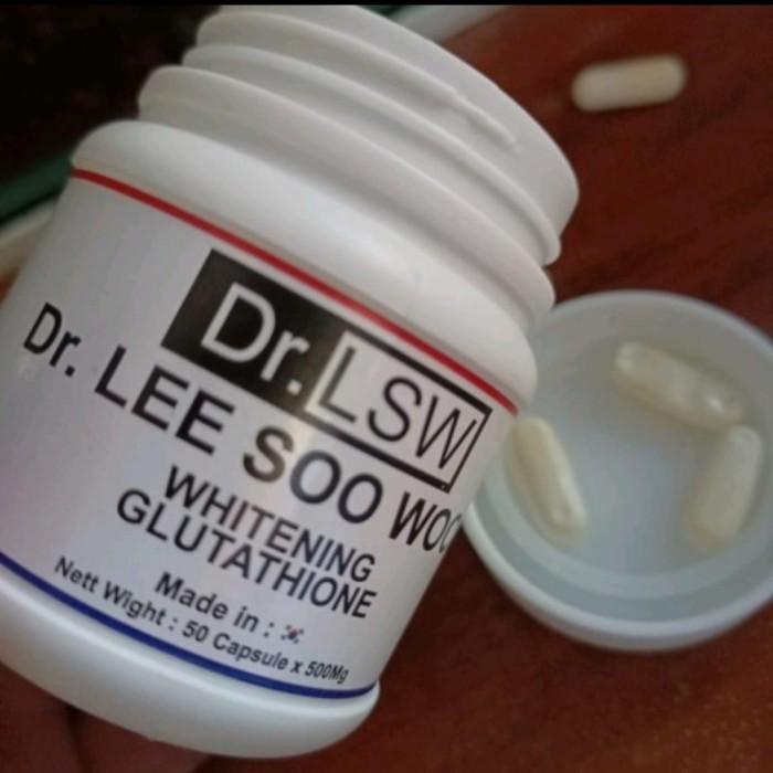 DR LSW WHITENING GLUTHATIONE KOREA PEMUTIH KULIT BADAN HERBAL ASLI