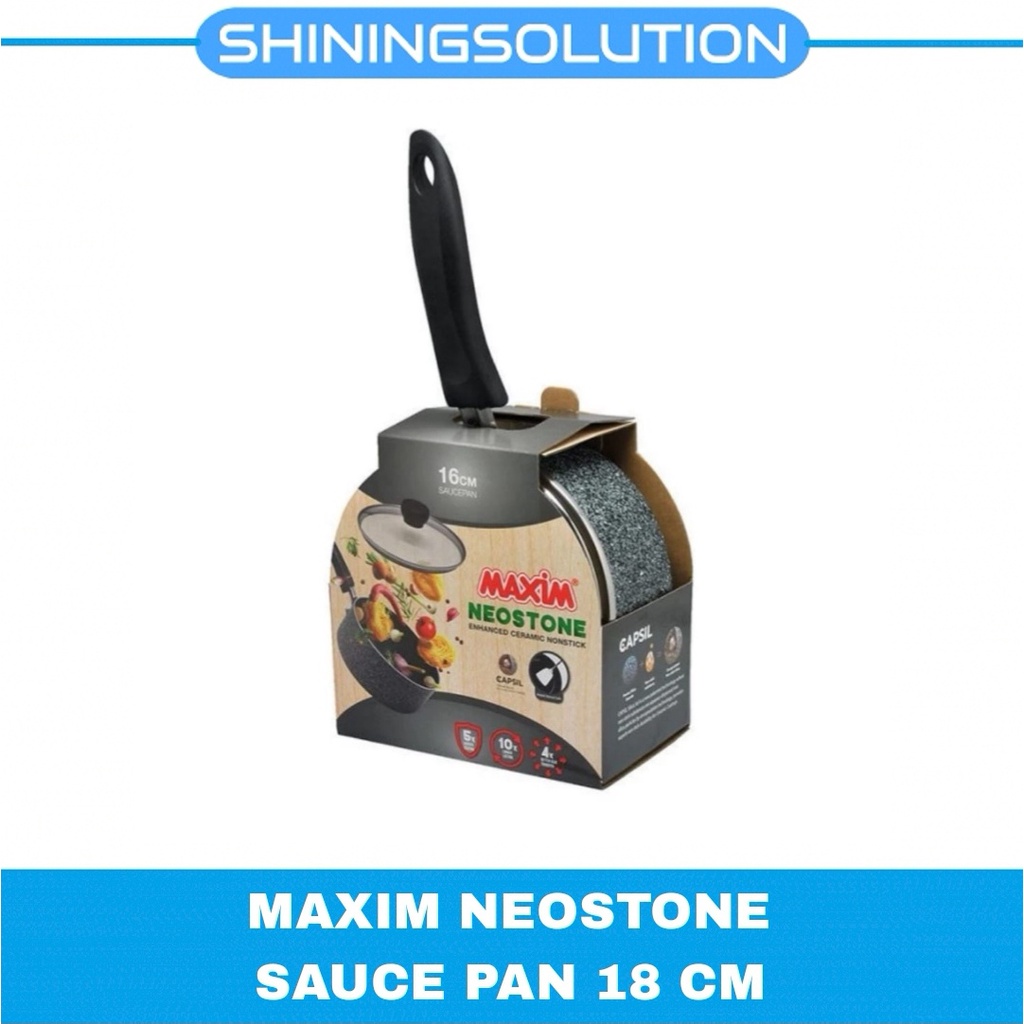 MAXIM NEOSTONE SAUCE PAN 18 CM