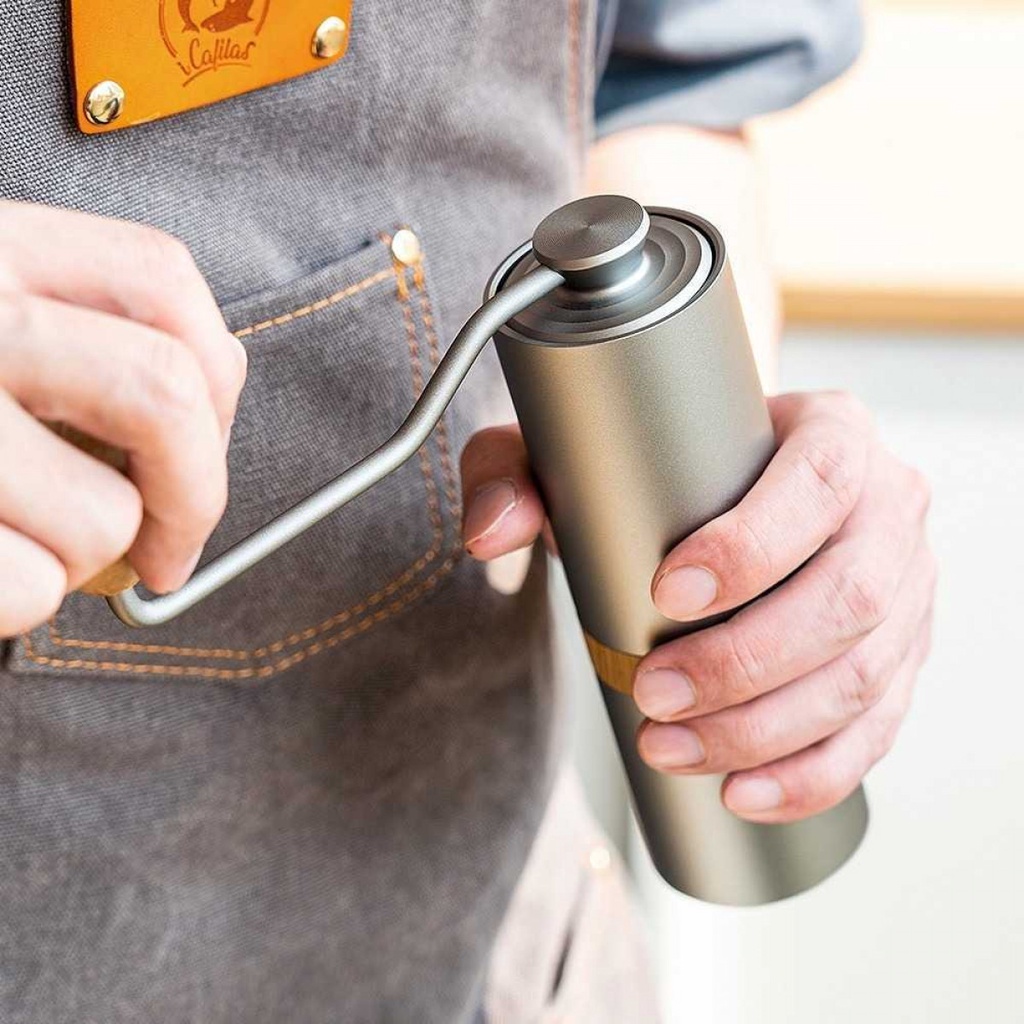 Grinder Penggiling Kopi Manual Portable Bisa Setting Tingkat Kehalusan