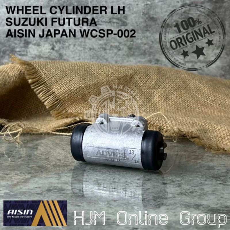 WHEEL CYLINDER 13/16 L/R - MASTER BAK BLOK REM BELAKANG FUTURA AISIN JAPAN