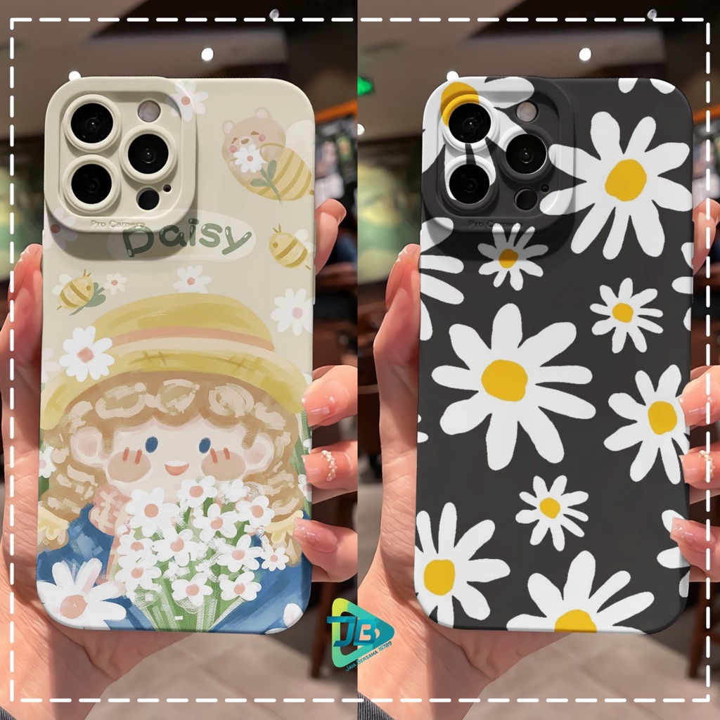 CUSTOM CASE SOFTCASE SILIKON PROCAMERA DAISY CUSTOM IPHONE 6 6S 7 7+ 8 8+ X XS MAX 11 12 13 14 PRO MAX JB7230