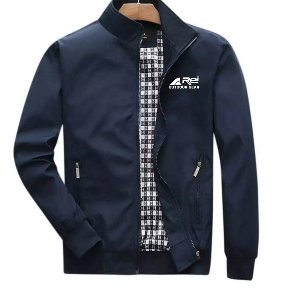 Langsung Order Jaket Pria Waterof Harrington Jaket Pria Musim Dingin Anti Air dan Angin