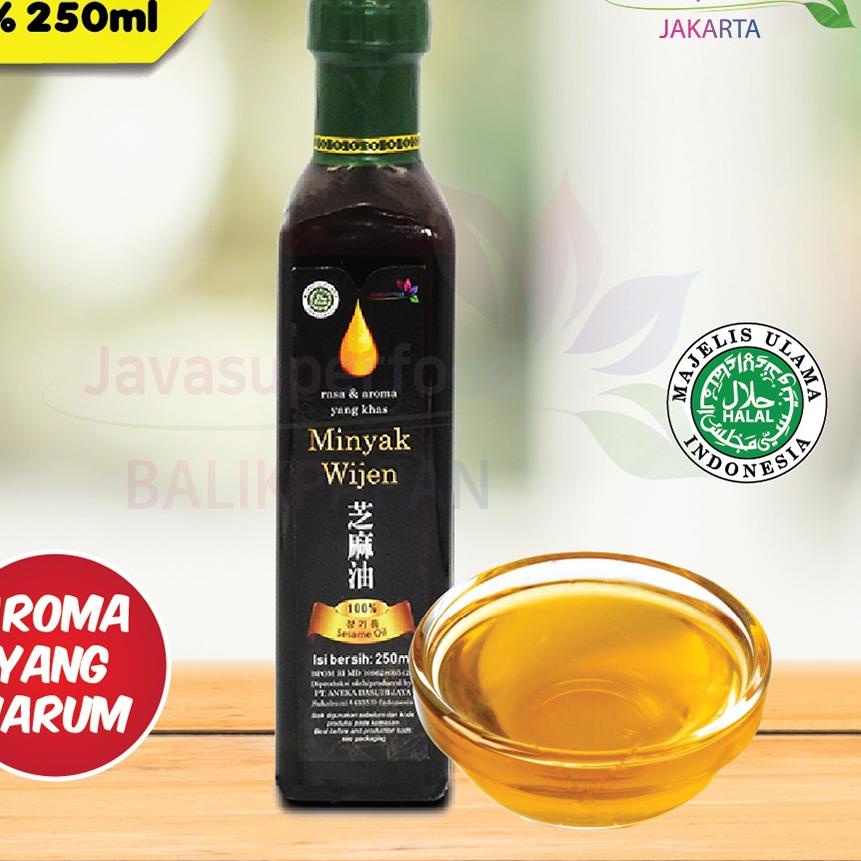 

✴ Minyak Wijen 100% 250 ML / SESAME OIL KOREA ☃