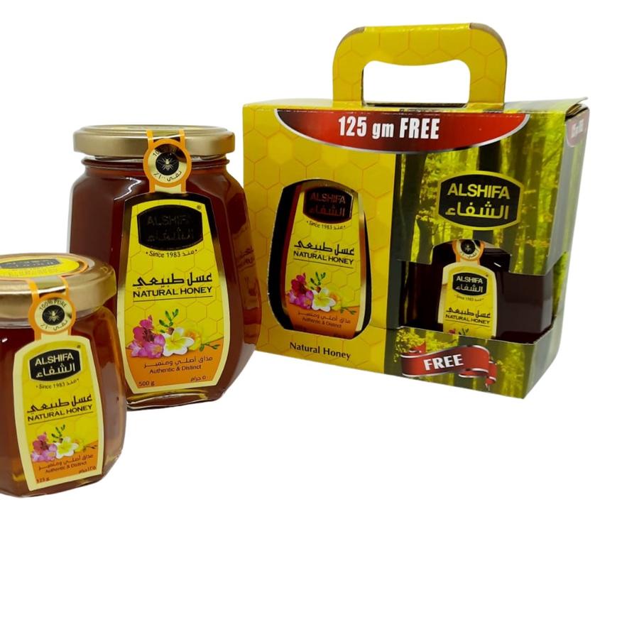 

♪ Al Shifa 500gr Free 125gr Natural Honey Original ➵