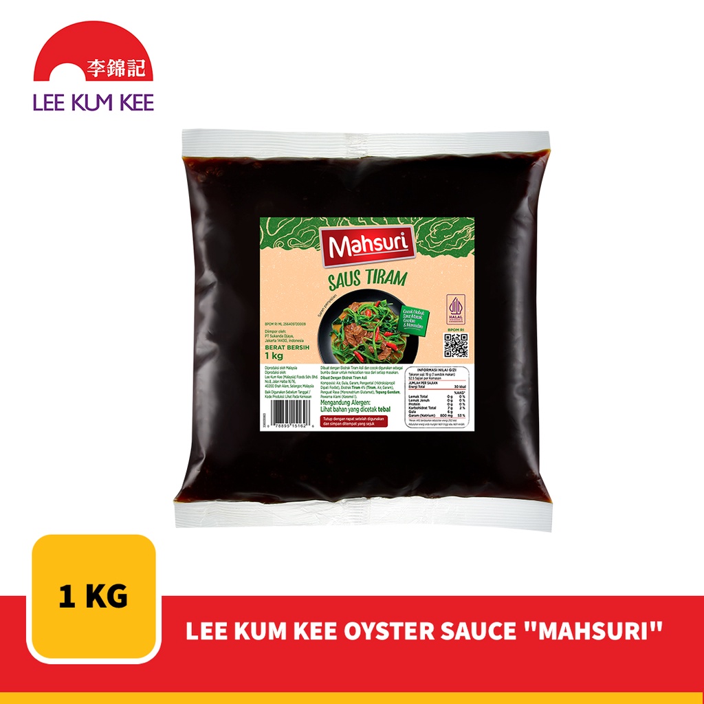 

LEE KUM KEE Oyster Sauce "MAHSURI" 1 kg