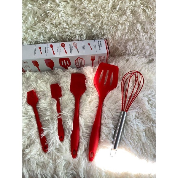 Spatula Set Silikon 5in1