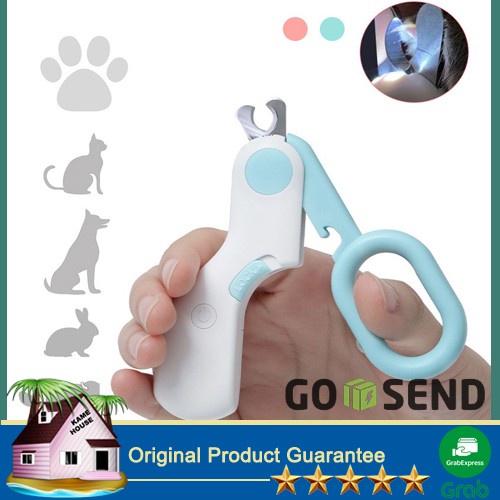 Gunting Kuku Gunting Kuku Anjing Kucing Led Pet Nail Toe Claw Clipper Senter Lampu