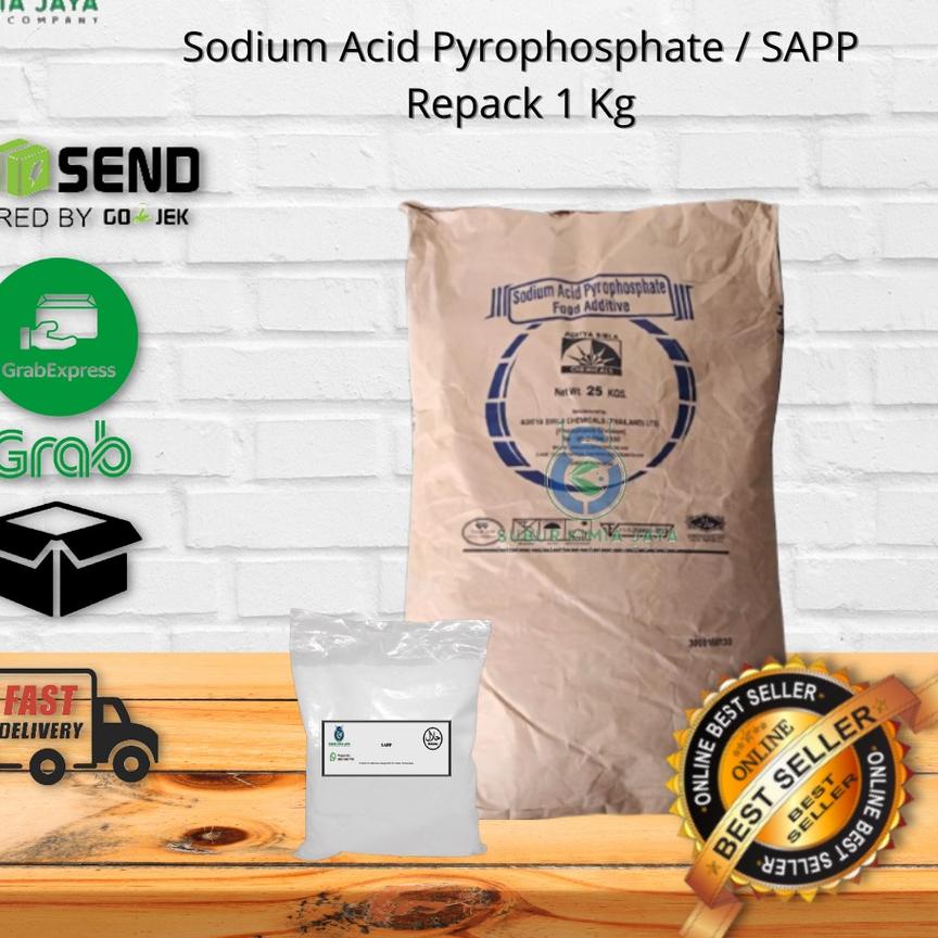 

➬ SAPP Sodium Acid Pyrophosphate / Perenyah Gorengan 1 Kg ☀